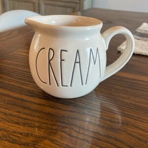 Rae Dunn Cream Small Pitcher